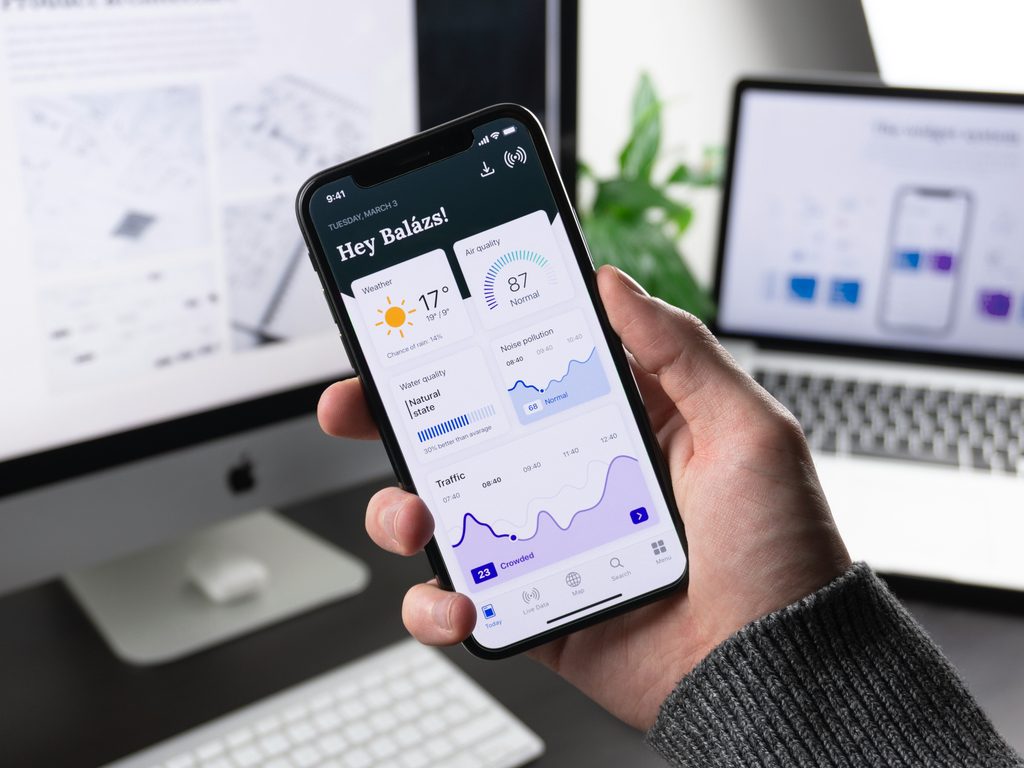 Mobile-friendly website for a small business